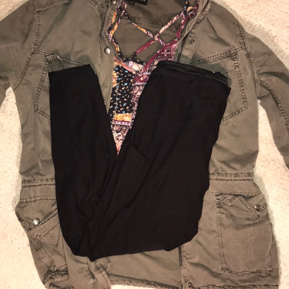 High waisted leggings